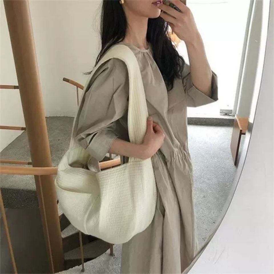 Handmade Canvas Pet Carrier Bag Breathable Travel Shoulder Tote