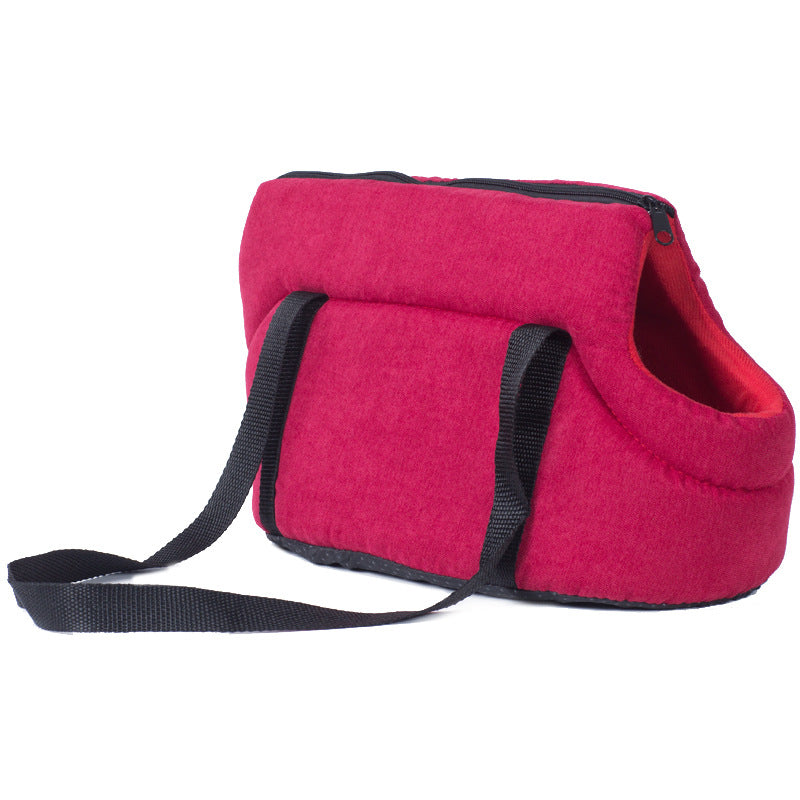 Pet Carrier Bag Portable Mesh Breathable Foldable Travel Transport Bag