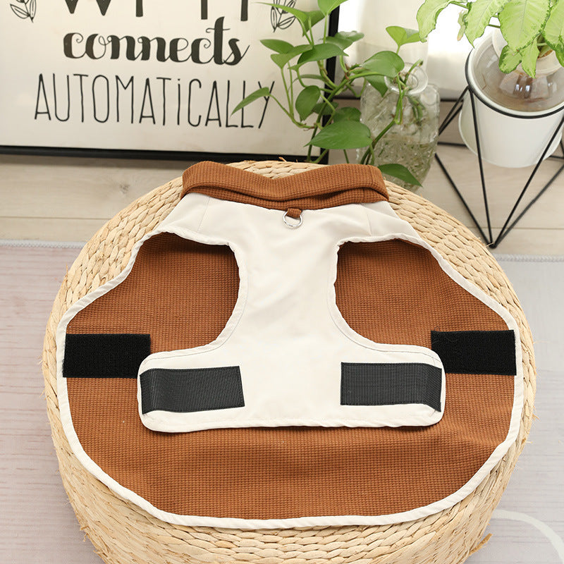 Functional Leisure Vest Style Pet Clothing