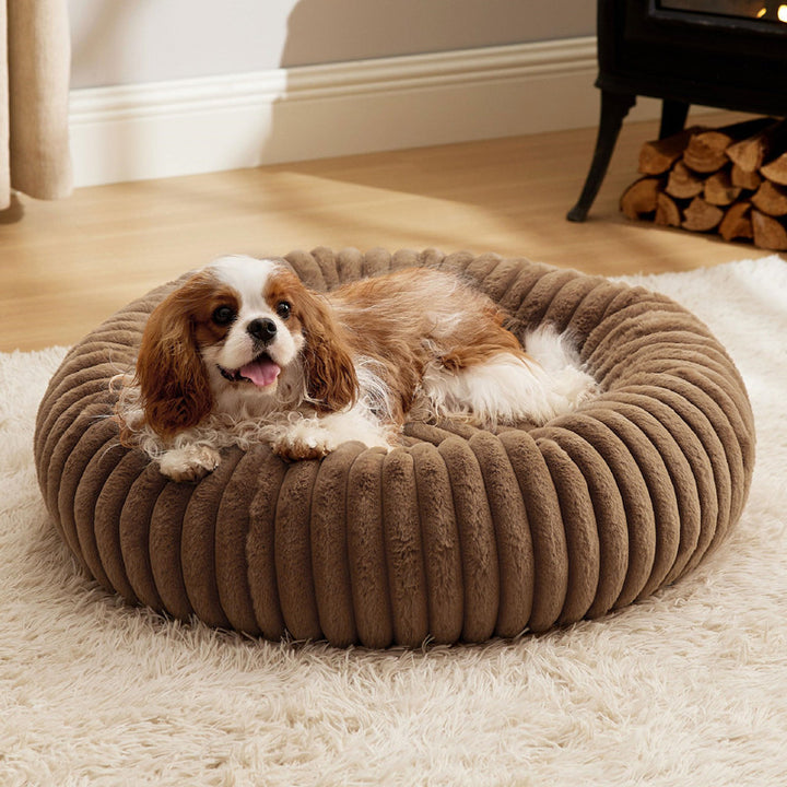Pet Plush Round Warm Winter Bed Mat House