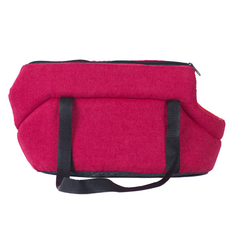 Pet Carrier Bag Portable Mesh Breathable Foldable Travel Transport Bag