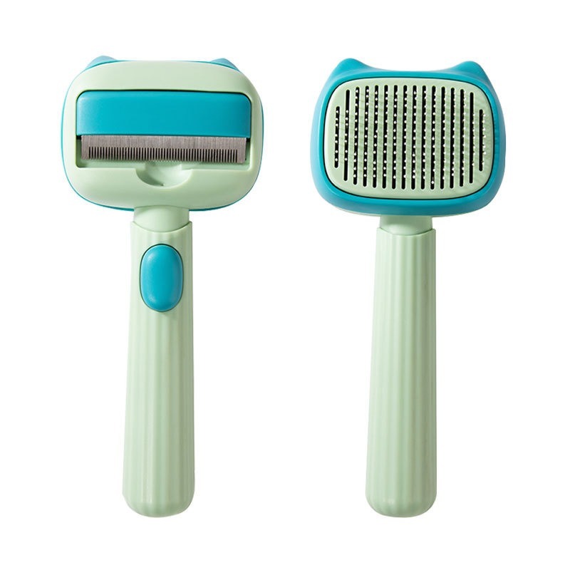 Pet Deshedding Grooming Brush For Hair Removal And Shedding Control