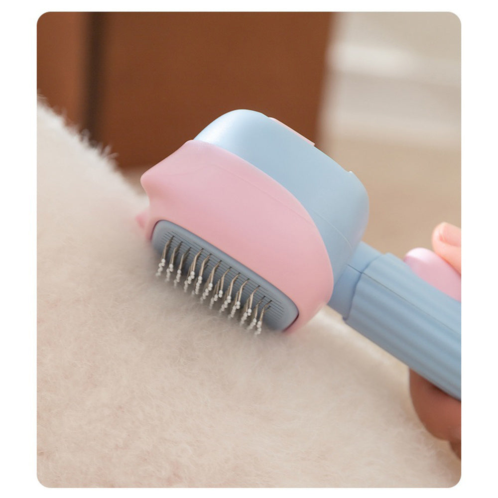 Pet Deshedding Grooming Brush For Hair Removal And Shedding Control