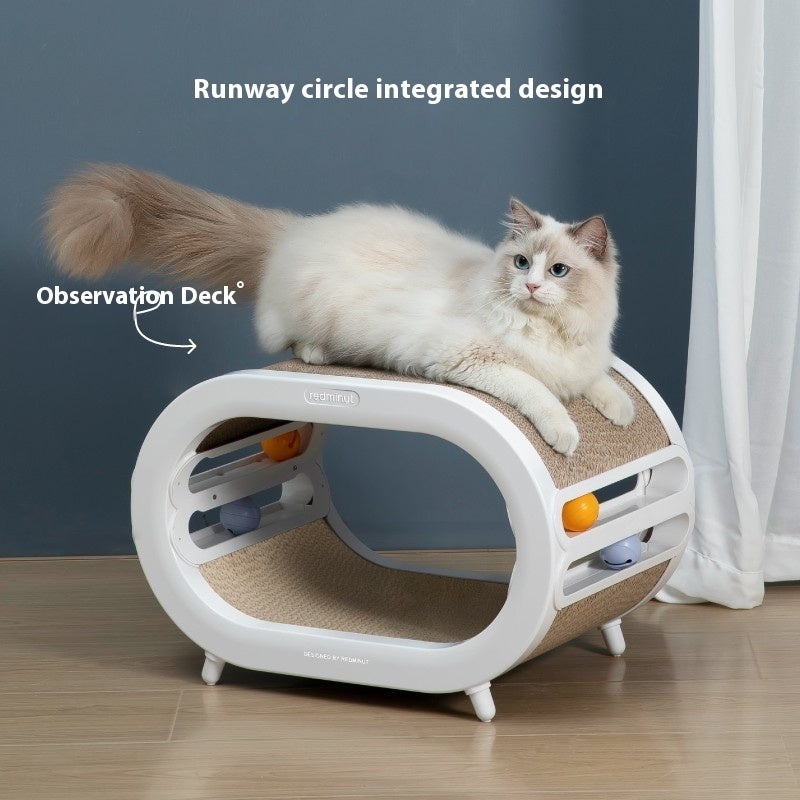 Pet Scratching Board Nest Villa Style Toy