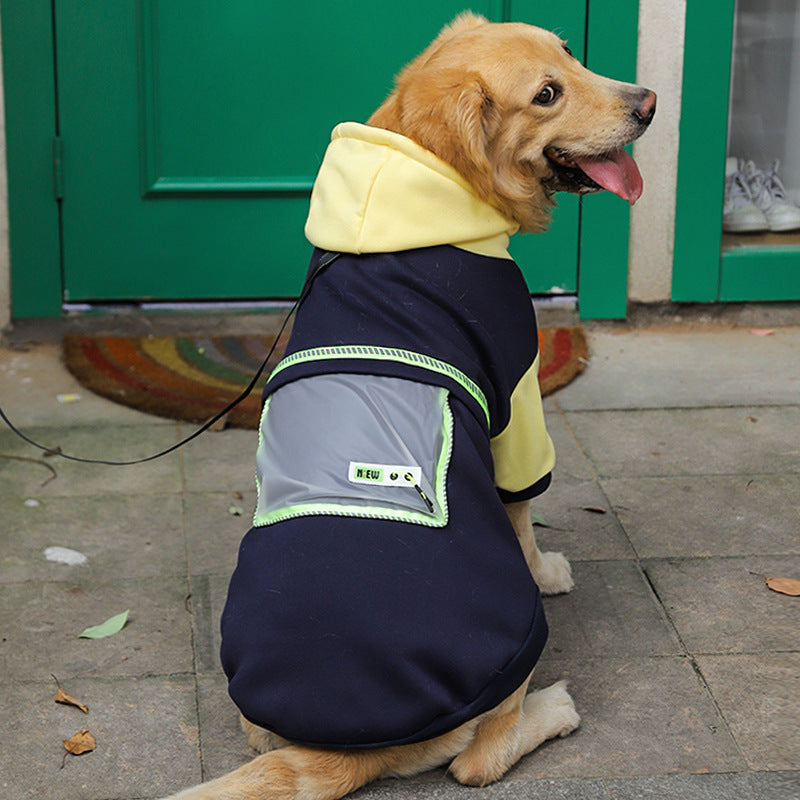 Warm Knitted Pet Sweater Apparel For Large Pets