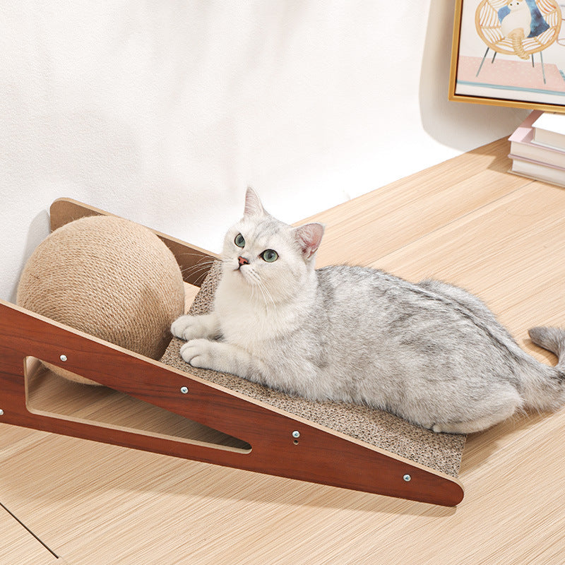 Corrugated Paper Pet Scratching Board Toy
