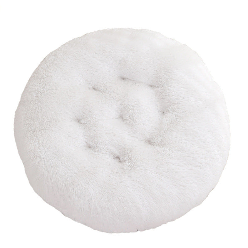 Pet Round Plush Warm Sleep Bed House Mat