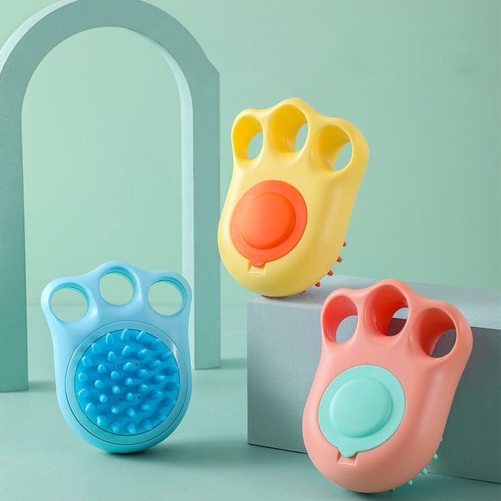 Pet Claw Care Bath Massage Brush For Grooming