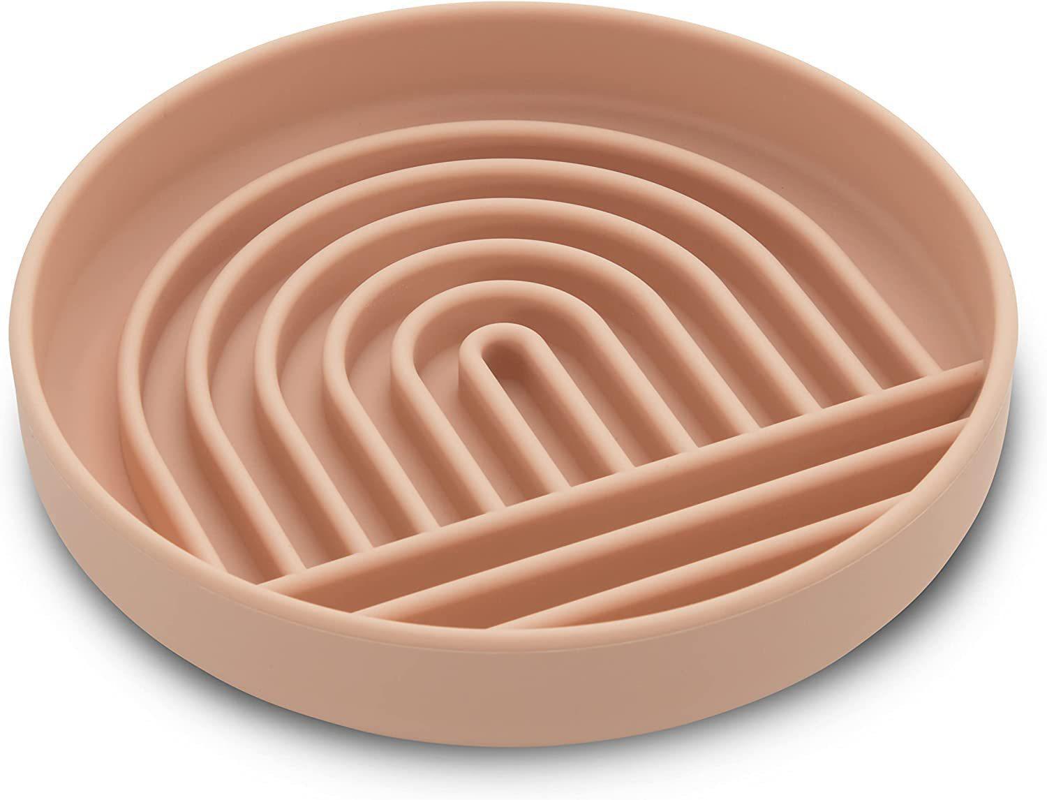Pet Fashion Simple Slow Feeding Food Bowl Dish