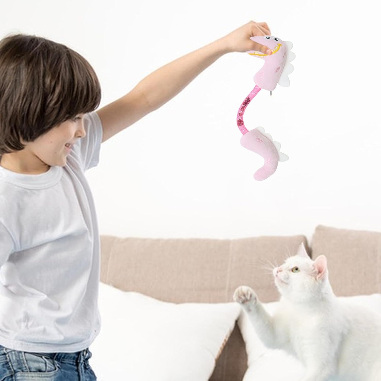 Catnip Rope Chew Toy For Teeth Cleaning And Play