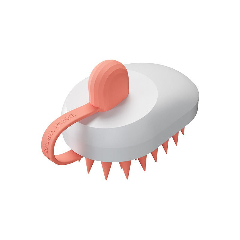 Soft Gel Pet Bath Brush Shampoo Massager Tool