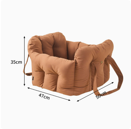 Pet Portable Car Safety Seat Carrier Backpack