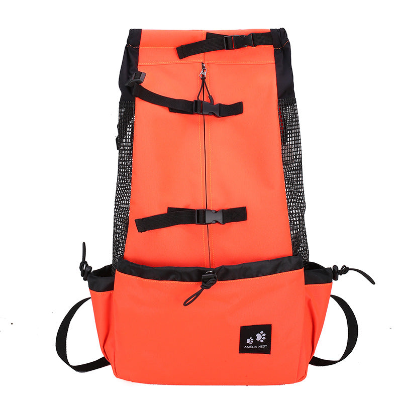 Portable Pet Backpack Carrier For Outdoor Travel And Comfort