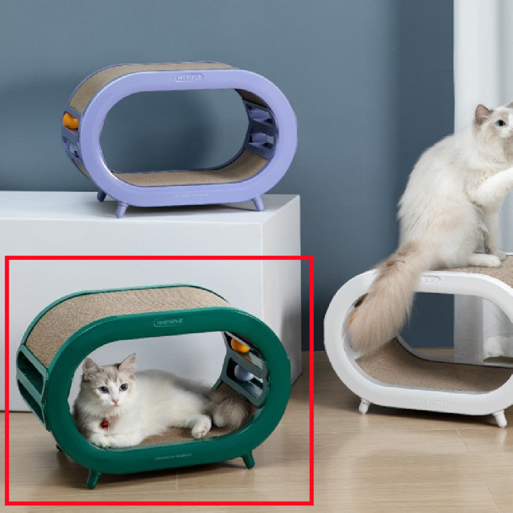 Pet Scratching Board Nest Villa Style Toy