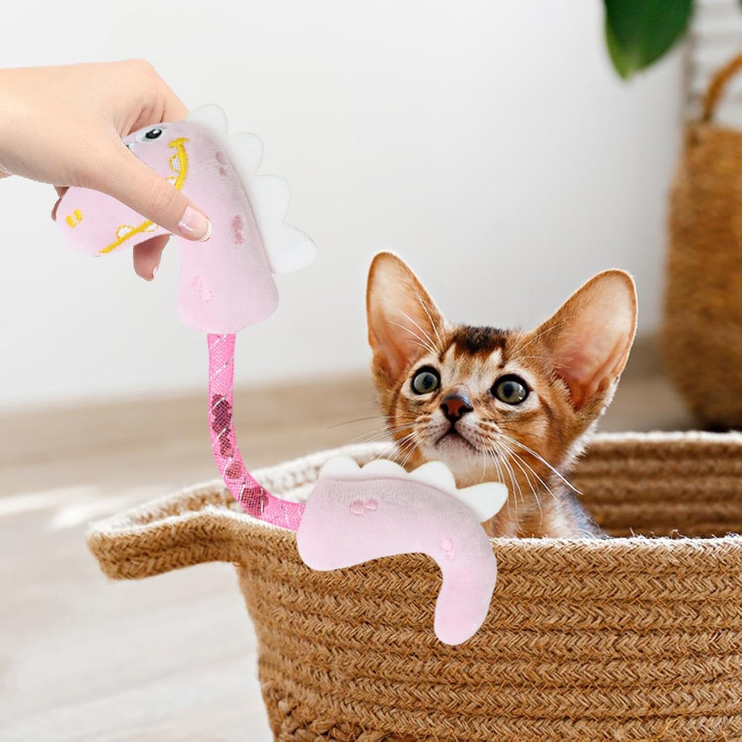 Catnip Rope Chew Toy For Teeth Cleaning And Play