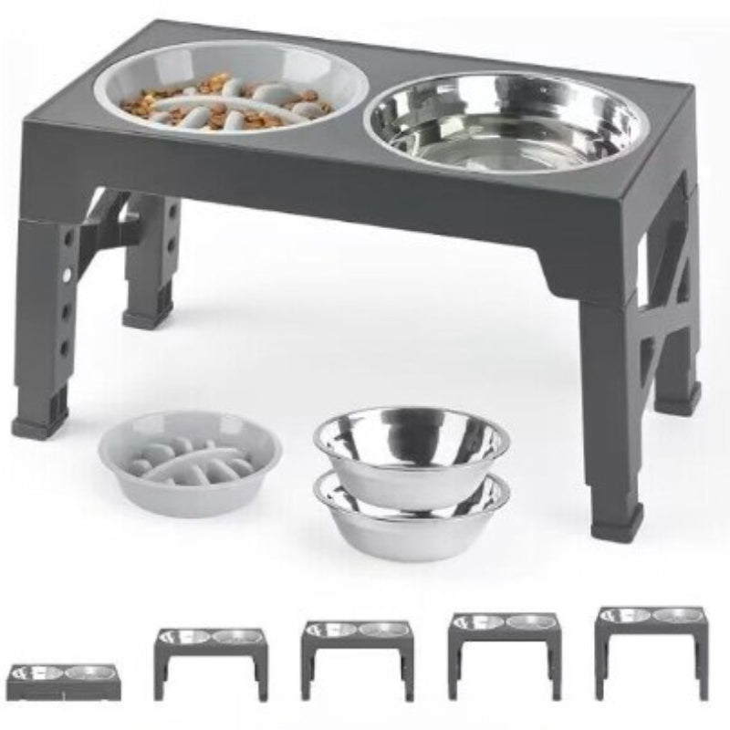 Pet Elevated Feeding Bowl Neck Protection Anti-Tumble Design