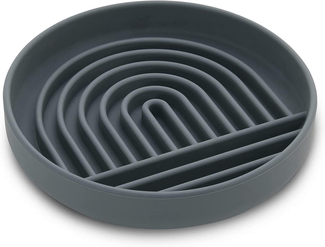 Pet Fashion Simple Slow Feeding Food Bowl Dish
