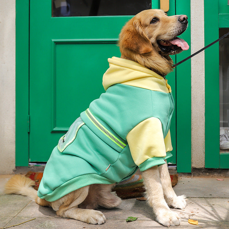 Warm Knitted Pet Sweater Apparel For Large Pets