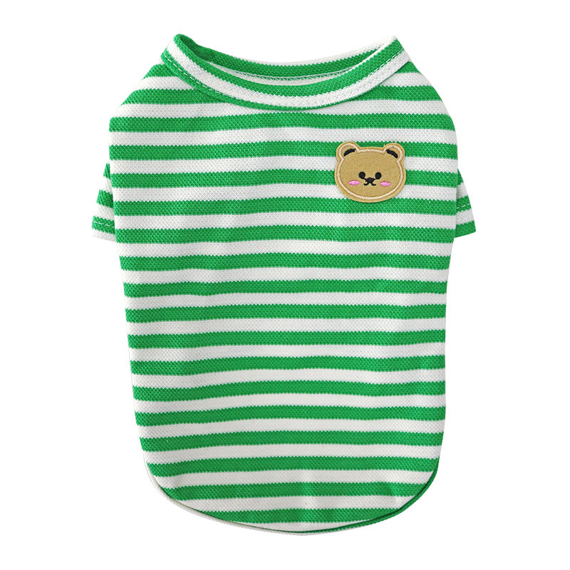 Breathable Summer Pet T Shirt For Comfort