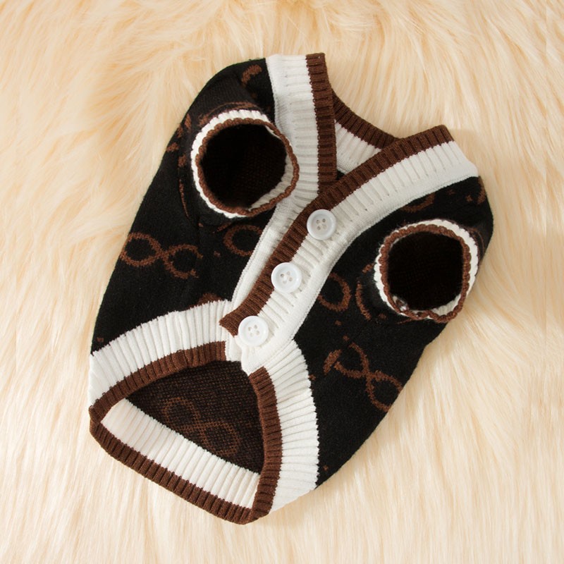 Simple Warm Knitted Pet Sweater For Comfort