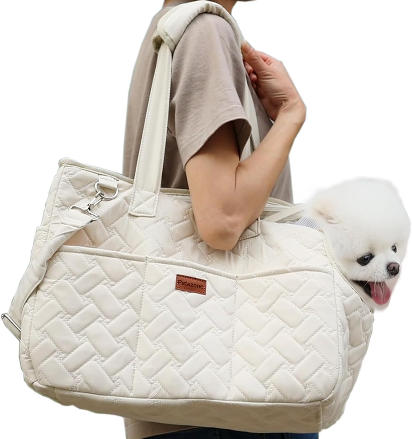 Breathable Mesh Pet Carrier Bag With Soft Cushion And Pockets