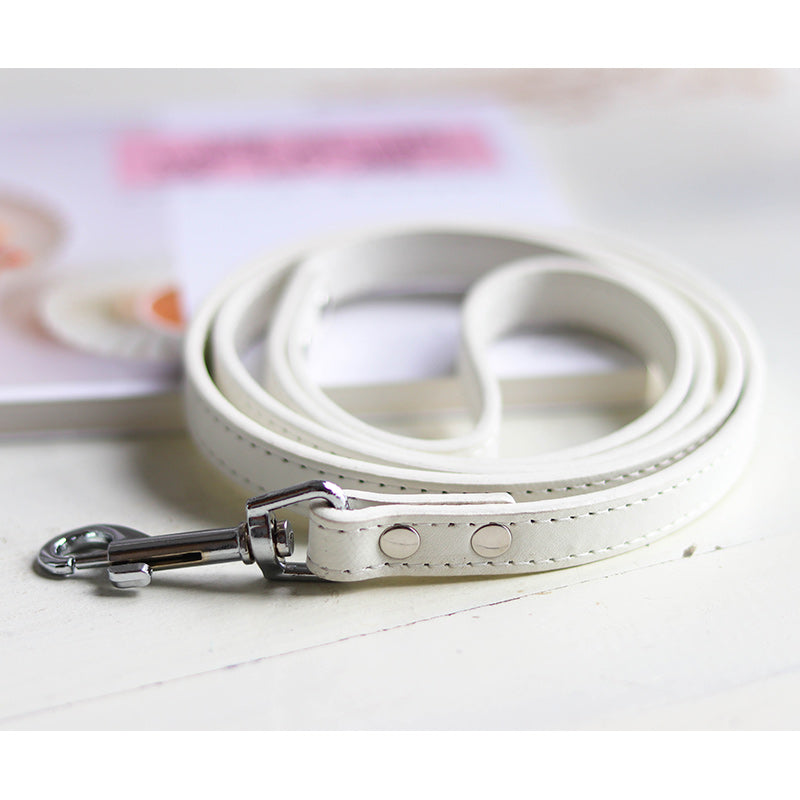 Adjustable Pet Collar And Leash Set