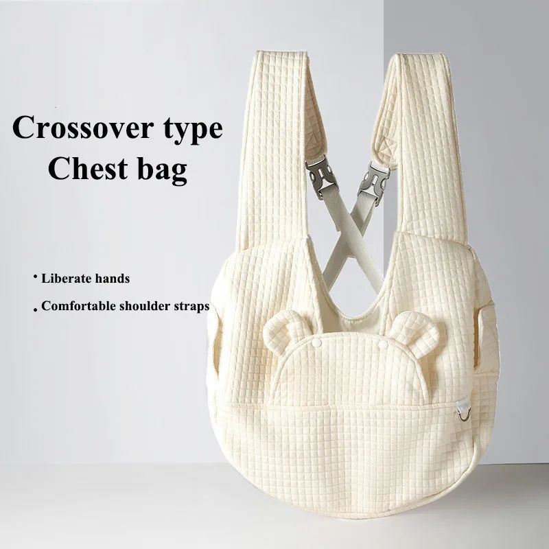 Pet Backpack Comfort Breathable Cross Design Travel Carrier Bag Accessories
