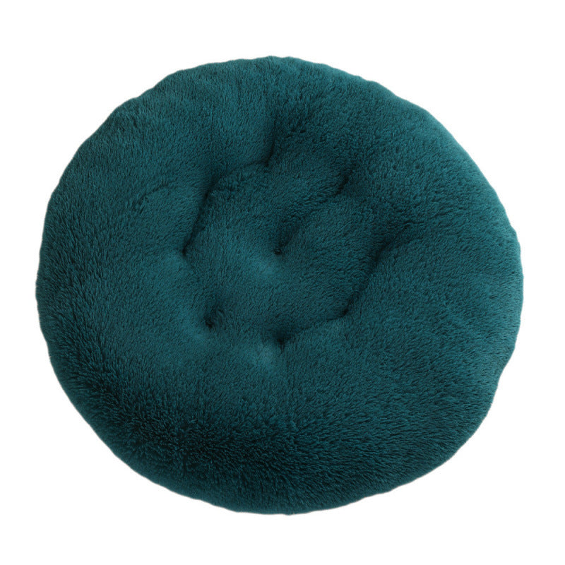 Pet Round Plush Warm Sleep Bed House Mat
