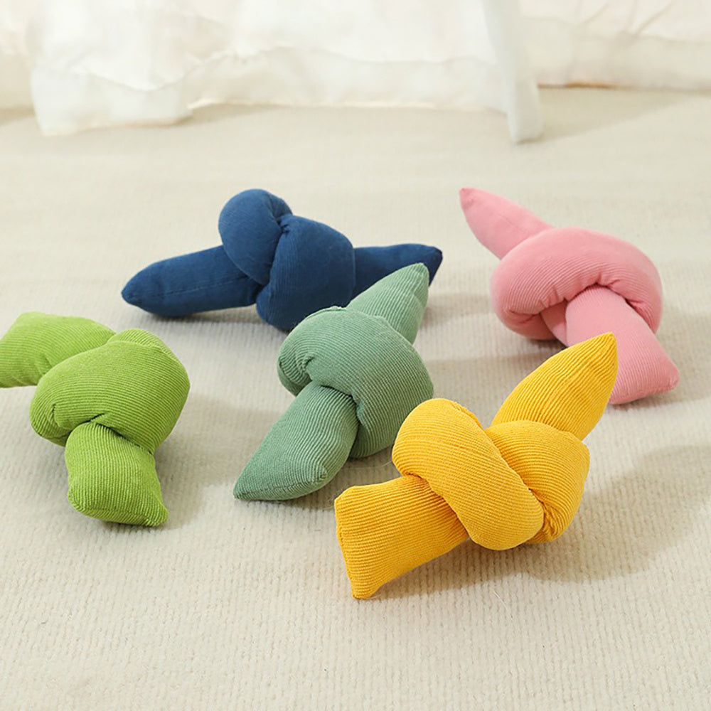 Natural Cotton Knot Rope Chew Toy For Pets