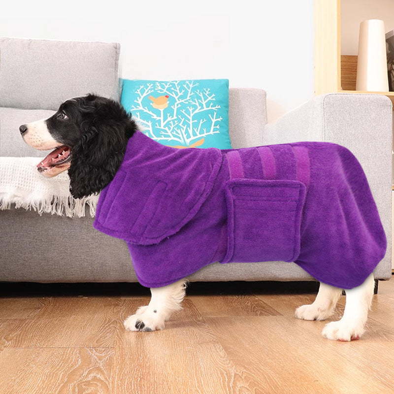 Super Absorbent Quick Dry Fiber Pet Bath Towel