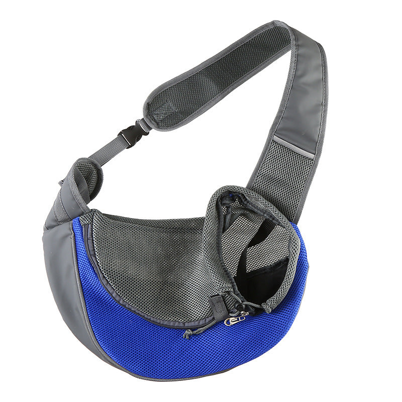 Mesh Oxford Pet Carrier Shoulder Bag For Outdoor Travel And Comfort