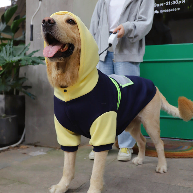 Warm Knitted Pet Sweater Apparel For Large Pets