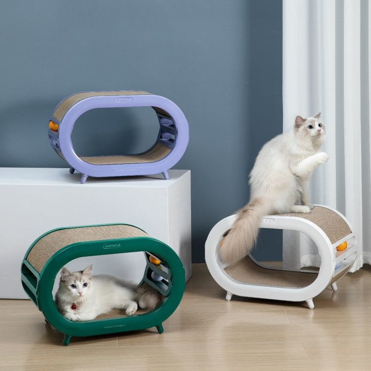 Pet Scratching Board Nest Villa Style Toy