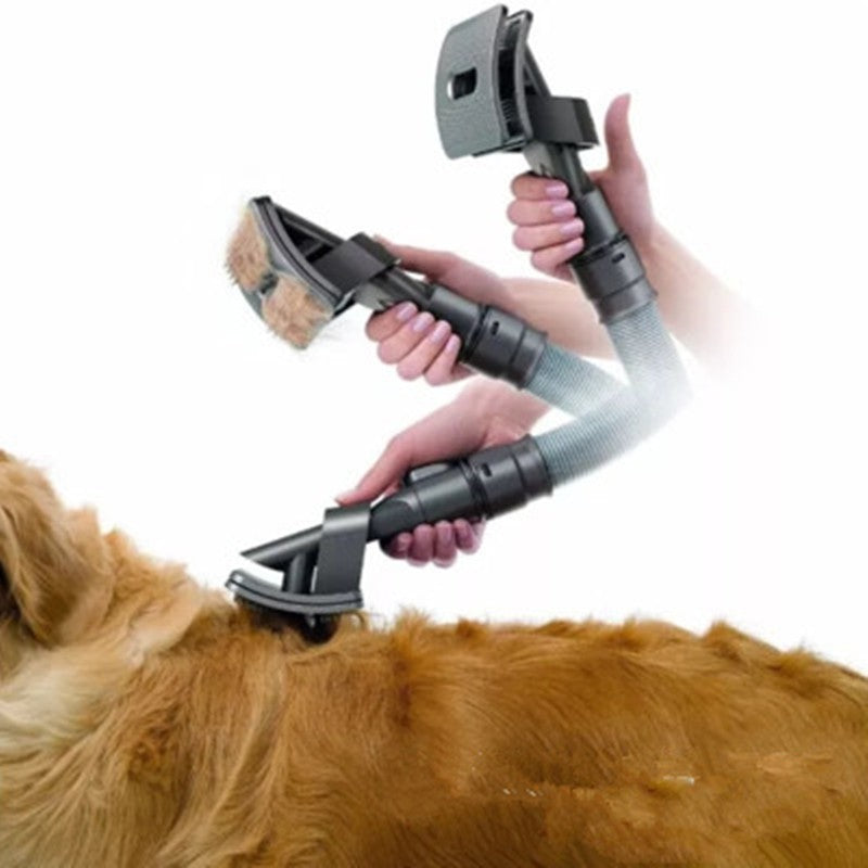 Pet Grooming Vacuum Brush Attachment Hair Cleaning Tool