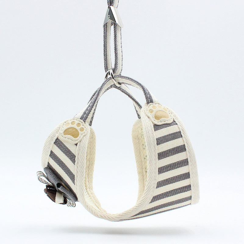 Vest Style Pet Chest Strap Leash Adjustable Walking Harness