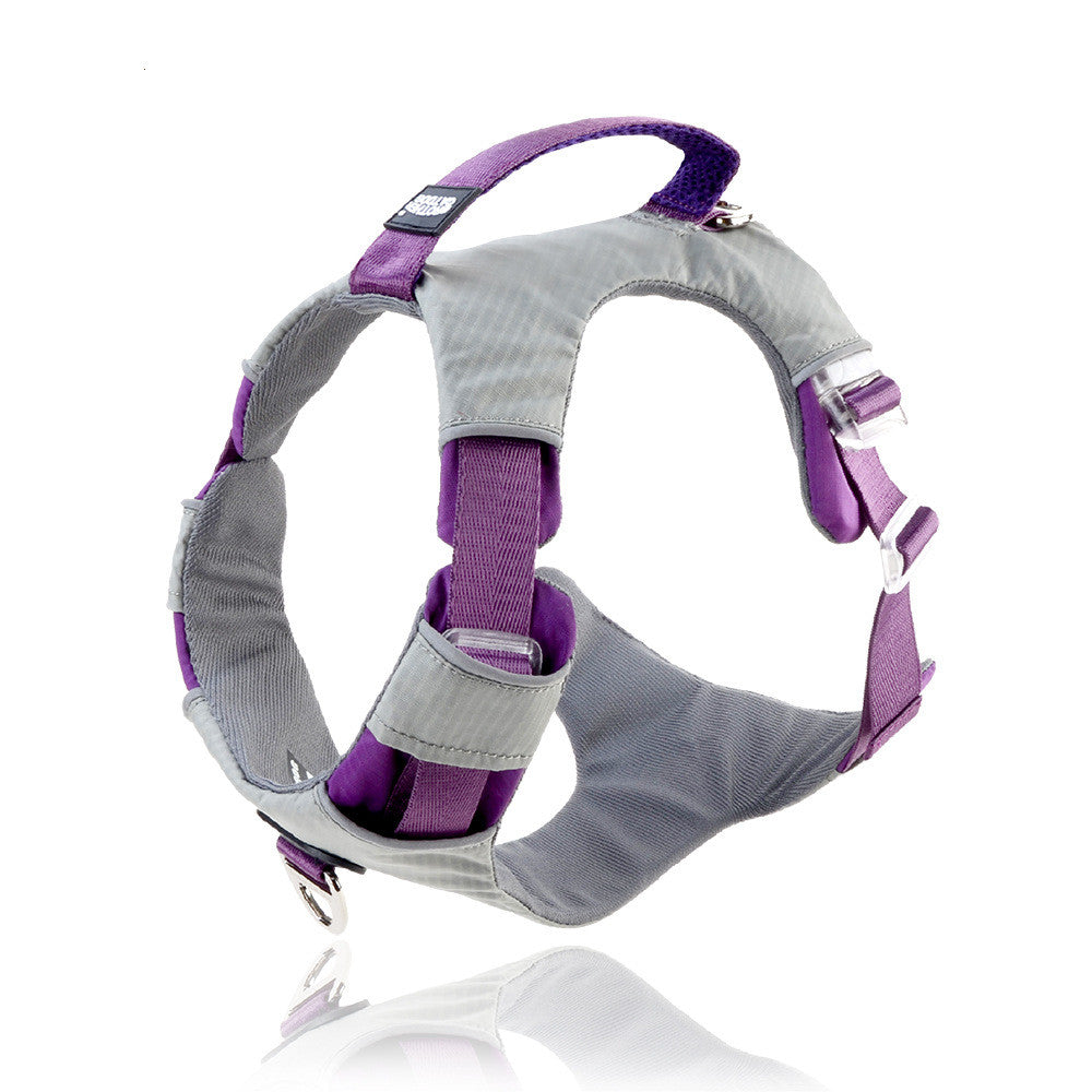 Explosion Proof Pet Chest Strap Leash Storage Bag Adjustable Harness
