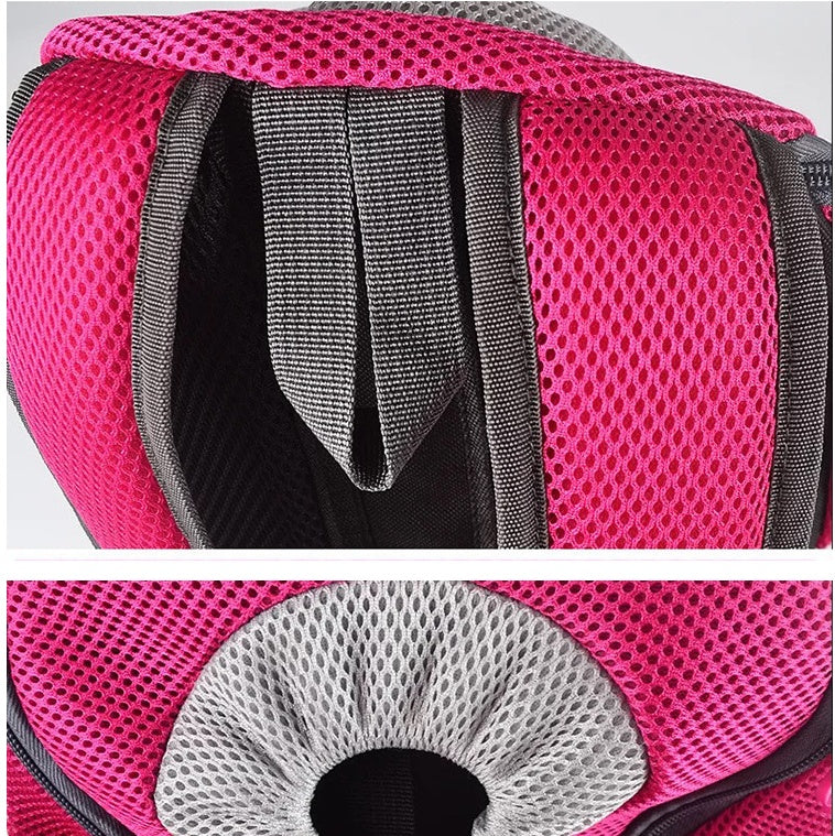 Portable Outdoor Travel Backpack Pet Carrier Bag For Comfort And Mobility
