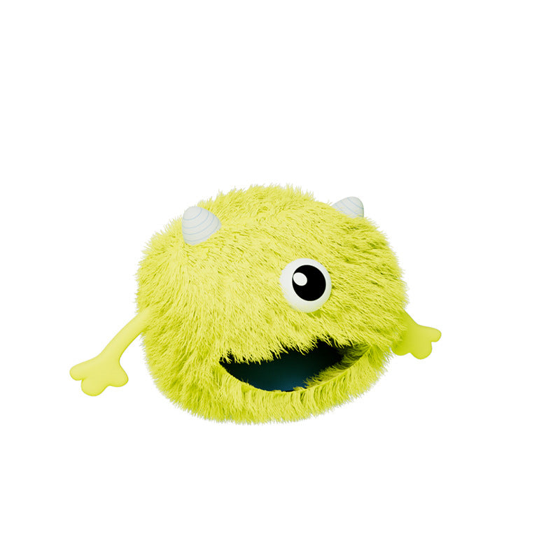 Machine Washable Fluffy Round Pet Bed Self Warming Cushion