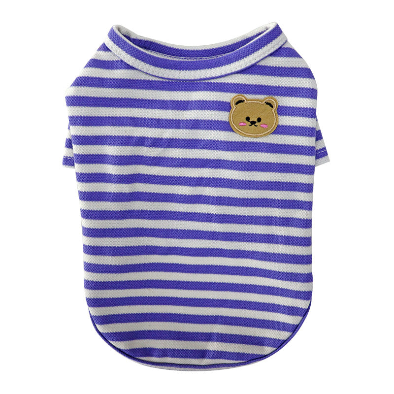 Breathable Summer Pet T Shirt For Comfort