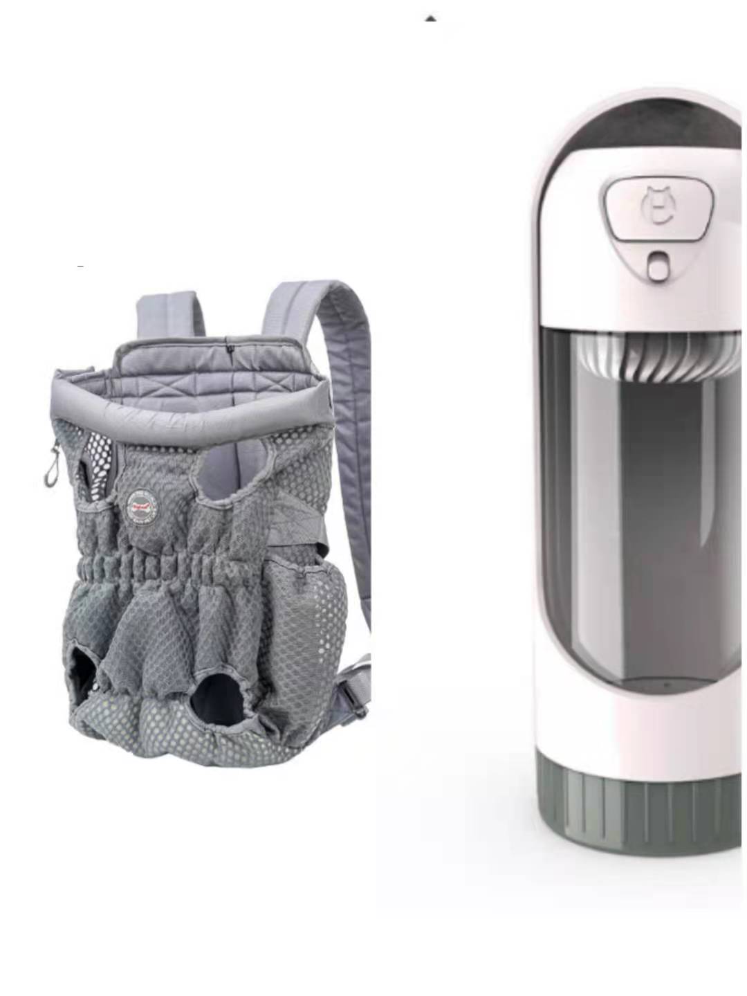 Breathable Mesh Pet Backpack Carrier For Outdoor Travel