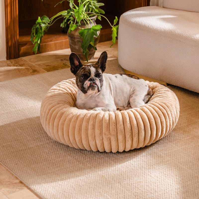 Pet Plush Round Warm Winter Bed Mat House