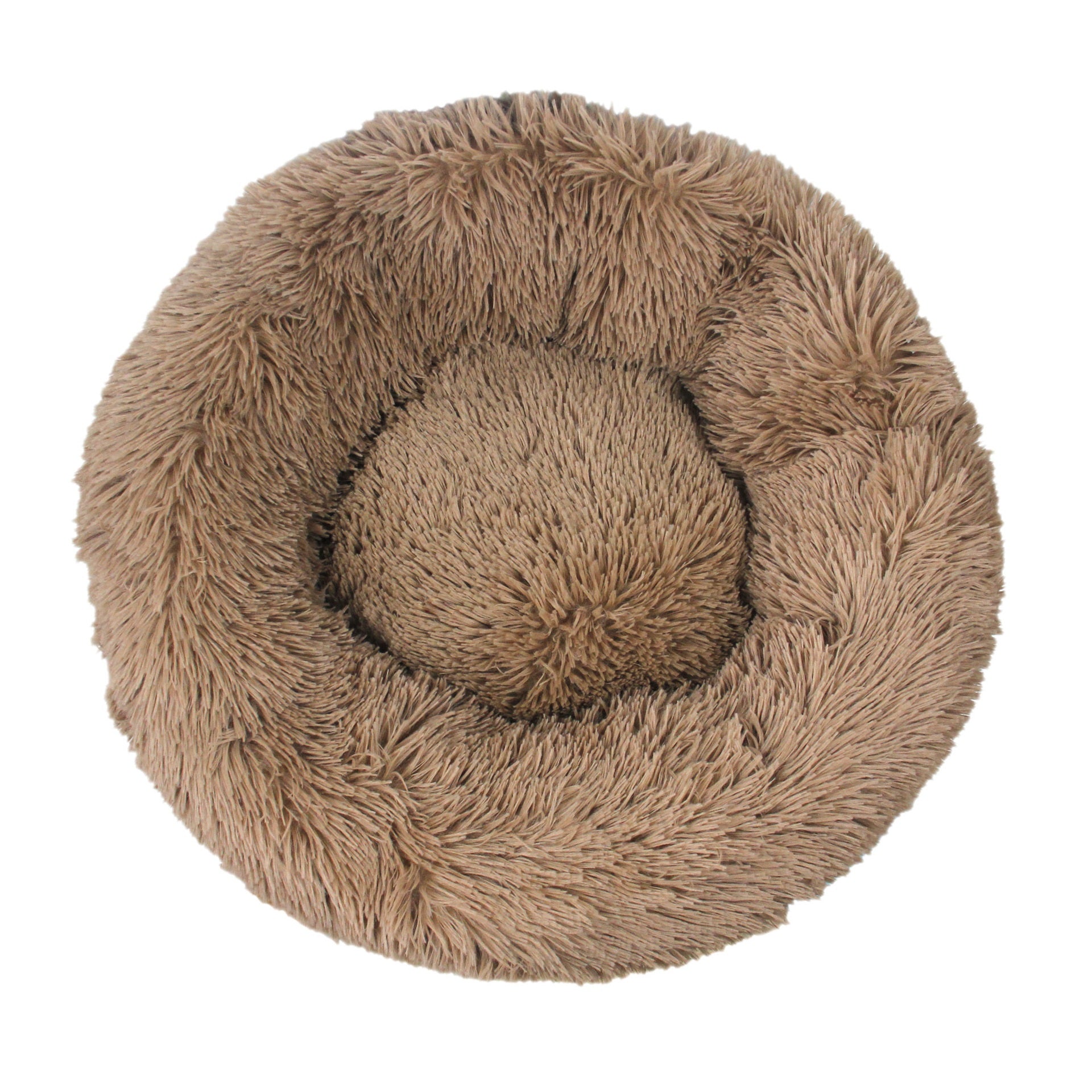Round Cotton Pet Winter Sleeping Bed For Warm Comfort