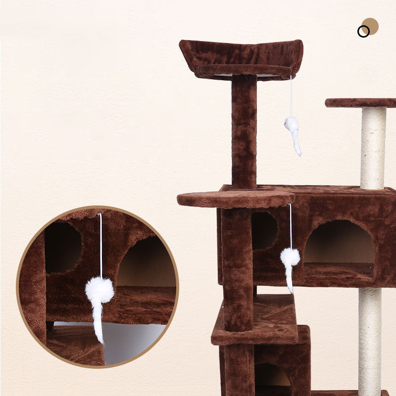 Luxury Pet Climbing Frame Toy Villa Style