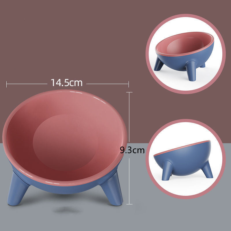 Pet Elevated Feeding Bowl Stand Nordic Style Food Dish