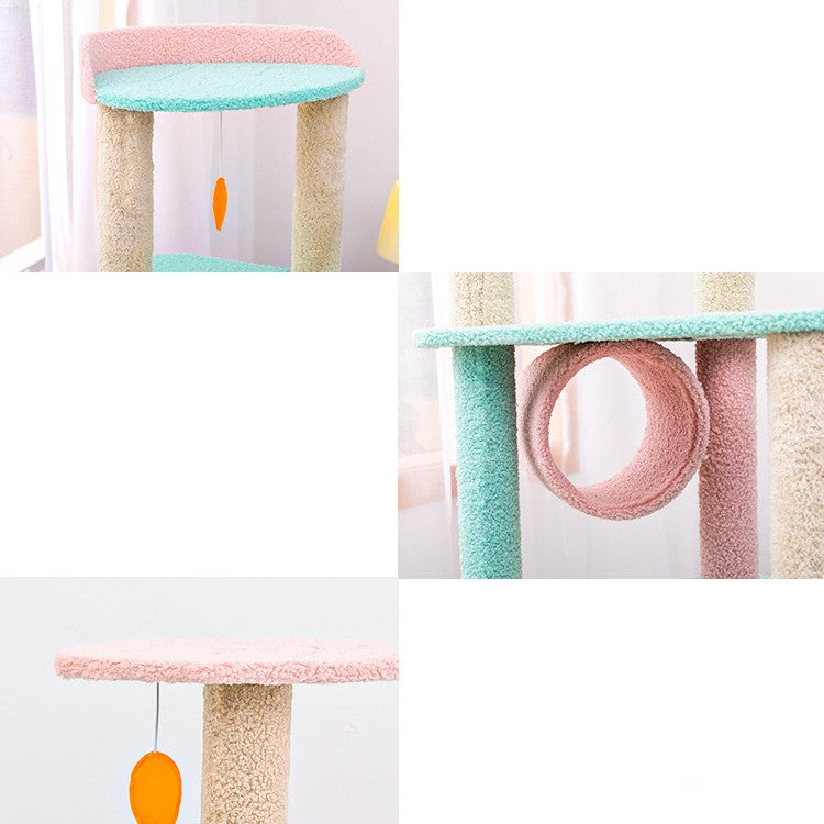 Large Pet Scratching Post Toy For Claw Care And Play