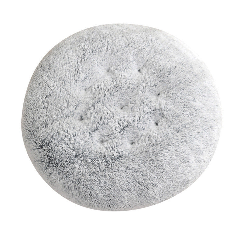 Pet Round Plush Warm Sleep Bed House Mat