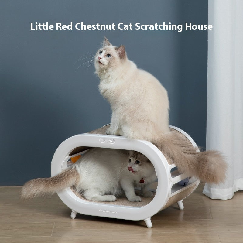 Pet Scratching Board Nest Villa Style Toy