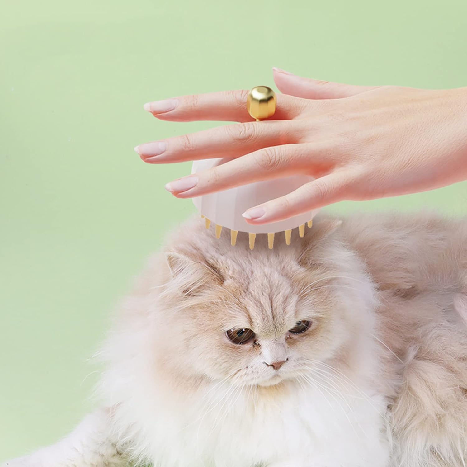 Pet Bath Shampoo Massage Brush For Grooming And Cleaning