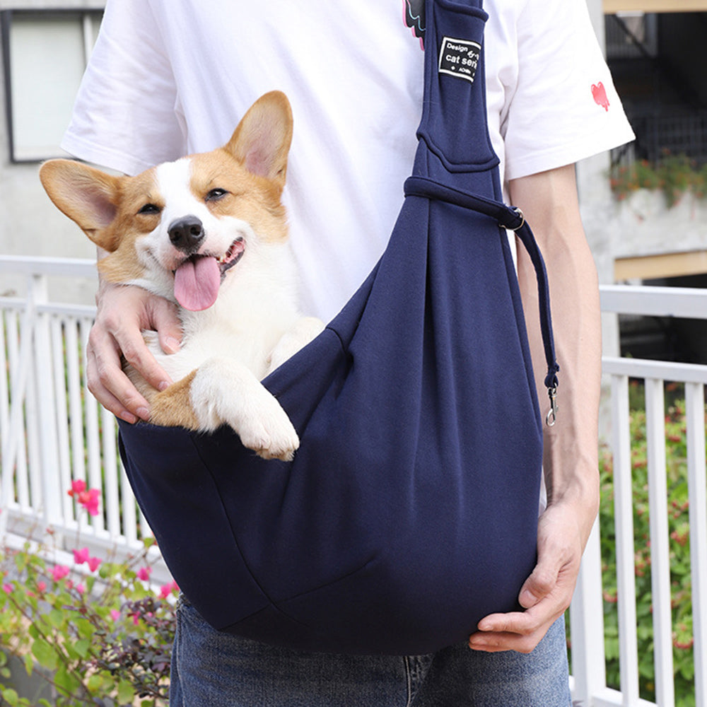 Portable Cotton Pet Travel Carrier Shoulder Bag For Comfort Transport