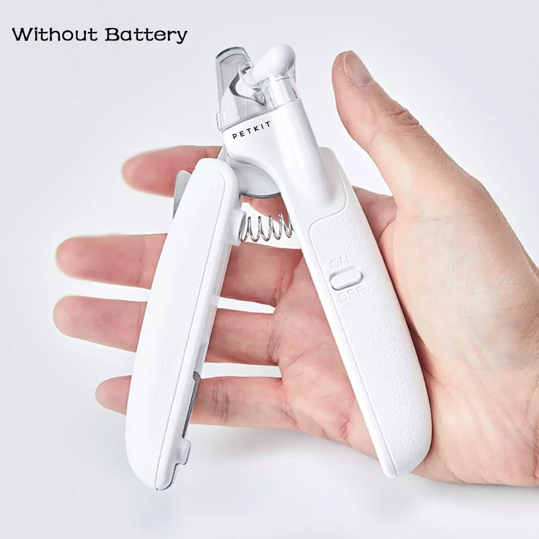 LED Light Pet Nail Clipper Scissors Trimming Tool
